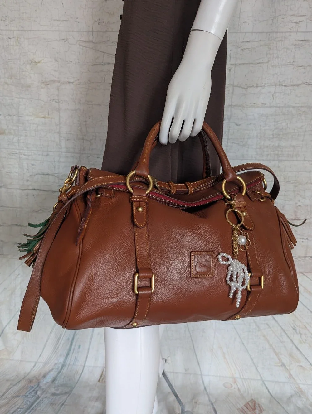 Dooney & Bourke FlorentineLeather Satchel shoulder, handbag